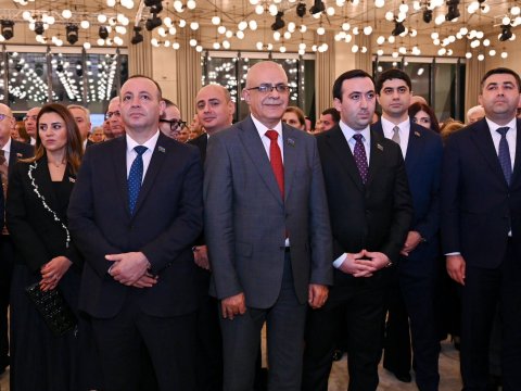 Deputatlar Türkiyə Cümhuriyyətinin 102-ci ildönümü münasibətilə keçirilən rəsmi tədbirdə 