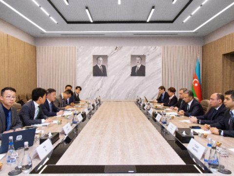 Nazir Rəşad Nəbiyev Hao Zhichen ilə görüşdü