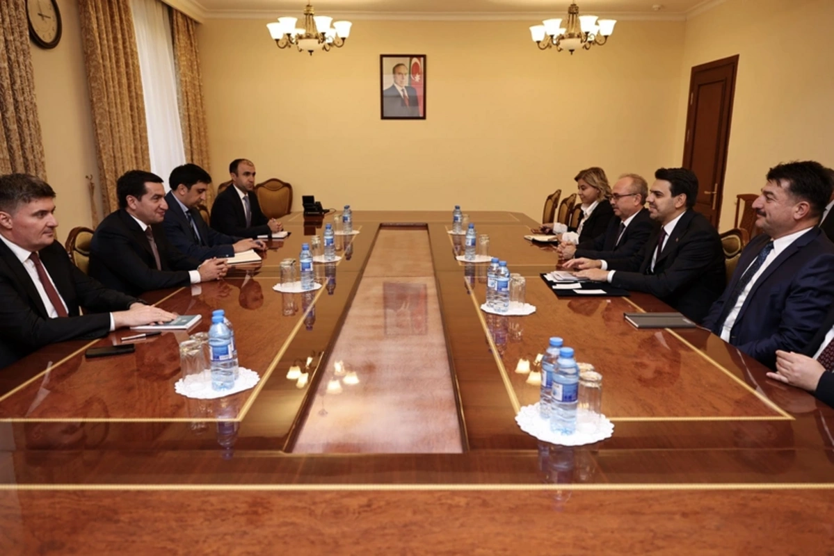 TİKA sədri Hikmət Hacıyevlə görüşdü