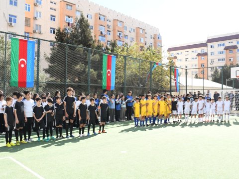 Bakıda abad məhəllələrin mini futbol yarışı keçirilib