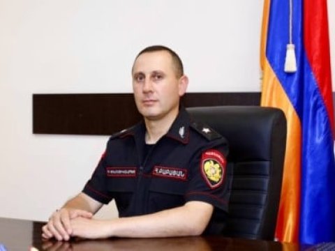 Ermənistada Polis Mühafizəsinə komandir təyin edilib