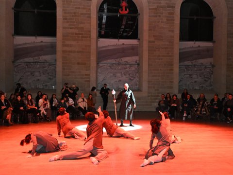 “Suyun sirri” pantomim tamaşası təqdim olundu - FOTOLAR