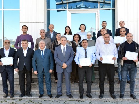 Media nümayəndələri üçün təlim və müsabiqə keçirilib - FOTOLAR