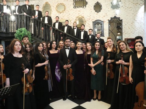 Bakı Kitab Mərkəzində “Zəfər sevinci” - FOTOLAR