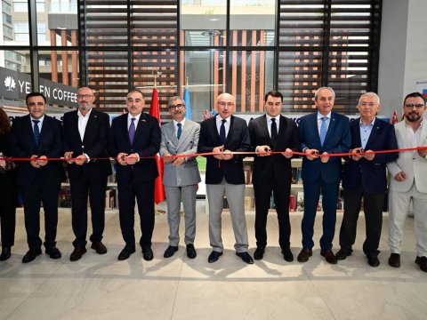 Antalya Kitabxanasında Azərbaycan Bölməsi açılıb - FOTOLAR