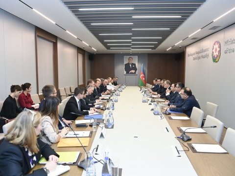 13 ölkənin NATO nümayəndəsi Ceyhun Bayramovla görüşdü