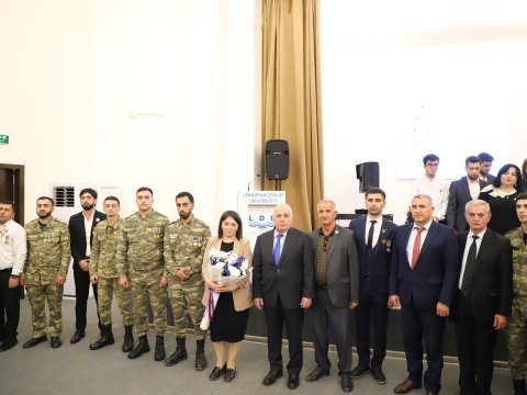 Universitetdə Zəfər təntənəsi qeyd olunub