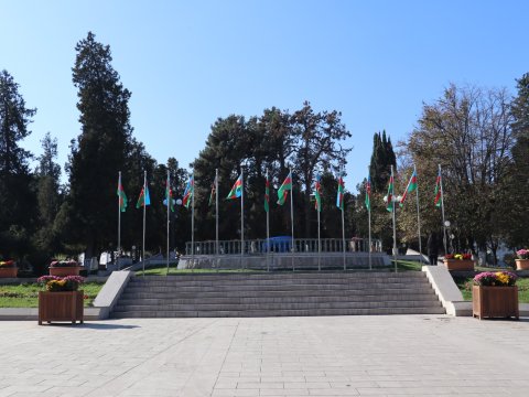 Xankəndi Zəfər Günü konsertinə hazırlaşır - FOTO 