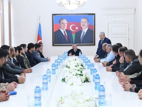 Dövlət Komitəsində Zəfərin beşinci ildönümü qeyd olundu -&nbsp;FOTOLAR