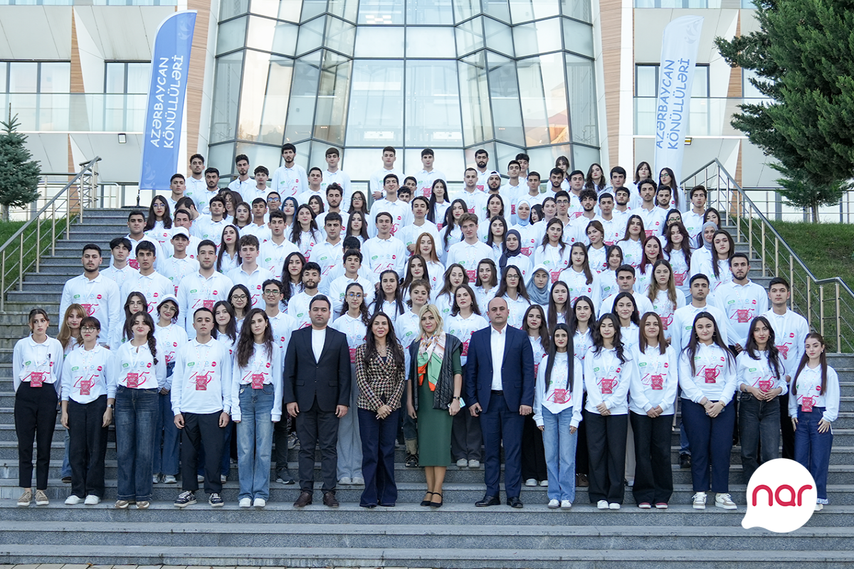 &ldquo;Nar&rdquo; Zəfərin 5 illiyini könüllü gənclərə özəl silsilə tədbirlərlə qeyd edib
