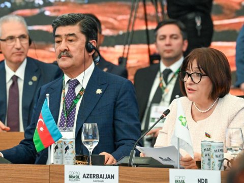 Sahibə Qafarova COP30-da çıxış etdi