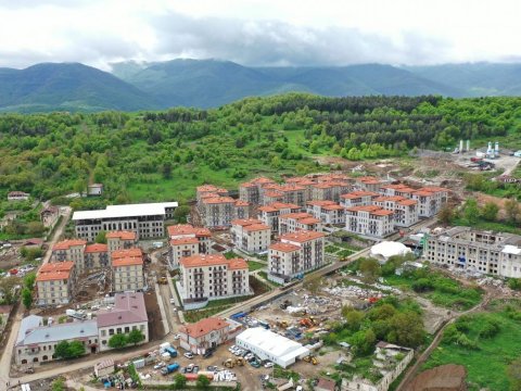 Şuşada iki yaşayış kompleksinin inşasına BAŞLANILDI