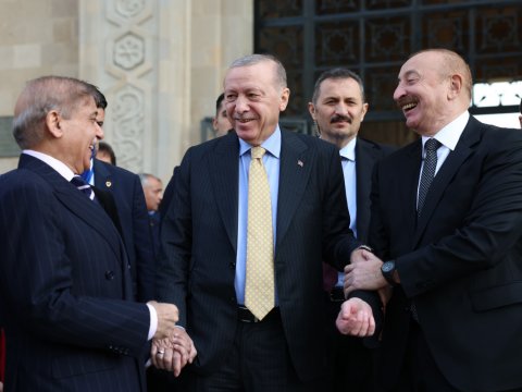 Ərdoğan hərbi paraddan görüntülər PAYLAŞDI