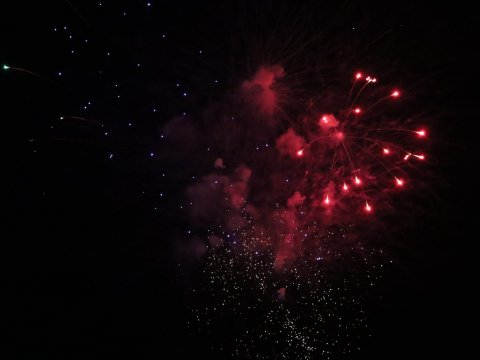 Xankəndidə Zəfər atəşfəşanlığı - FOTO 