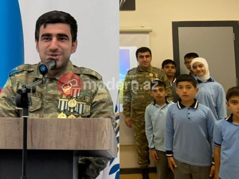 Vətən müharibəsi qazisi Zabuxda dərs deyir: “Bura öz evimdir”