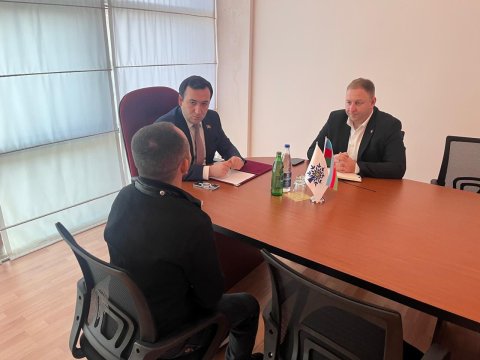 Mahir Süleymanlı Şabranda vətəndaşları qəbul edib