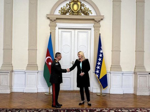 Zakir Həsənov Bosniya və Herseqovinada