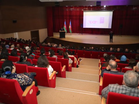 Neftçalada Konstitusiya günü münasibətilə tədbir keçirilib 