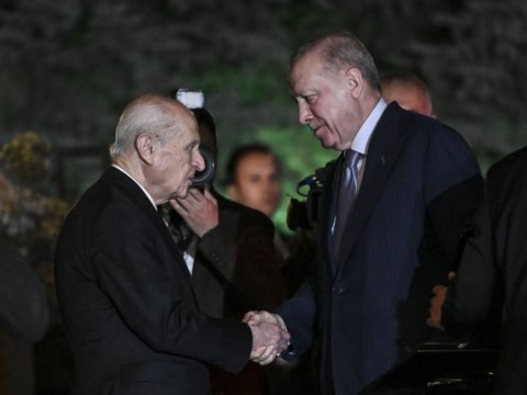 Ərdoğan Bağçalı ilə görüşdü