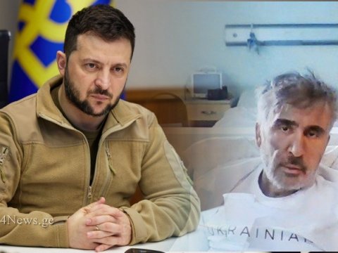 Saakaşvili Zelenskiyə məktub yazdı: Xahiş edirəm...