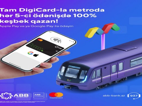 ABB-dən metro istifadəçilərinə xüsusi fürsət!