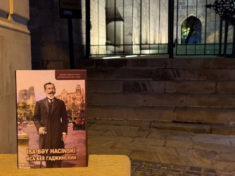 İsa bəy Hacınski haqqında kitabın təqdimatı keçiriləcək
