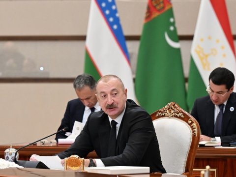 Prezident Xəzərin dibi ilə çəkiləcək elektrik kabelindən danışdı