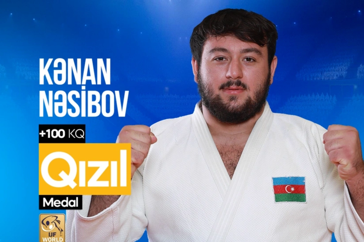 Azərbaycan cüdoçusu Avropada qızıl medal qazandı