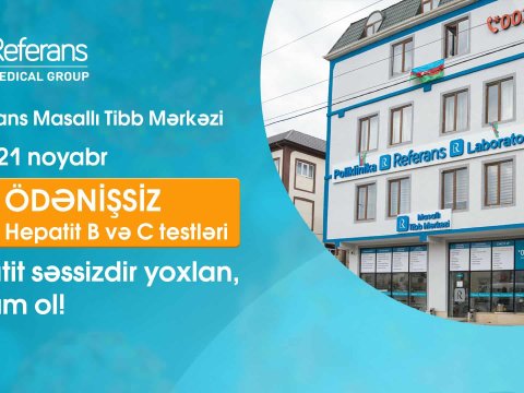 Masallıda ödənişsiz Hepatit skrininqi keçiriləcək