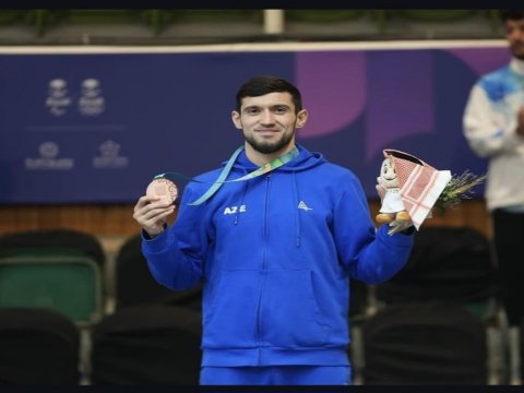 FHN təmsilçisi VI İslam Həmrəyliyi Oyunlarında medal qazandı - FOTO