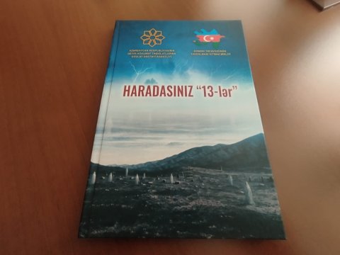 Xocalıda "Haradasınız 13-lər? kitabının təqdimatı oldu - FOTO 