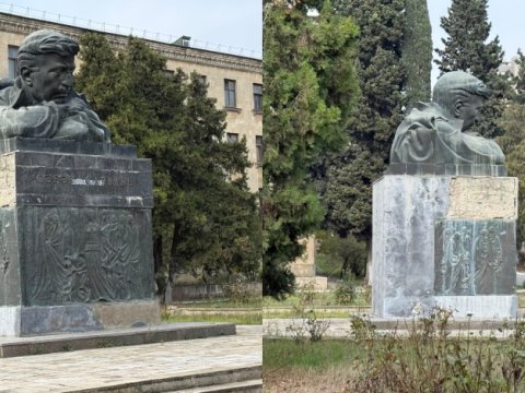 Cəfər Cabbarlının heykəli bərpa OLUNACAQ - RƏSMİ