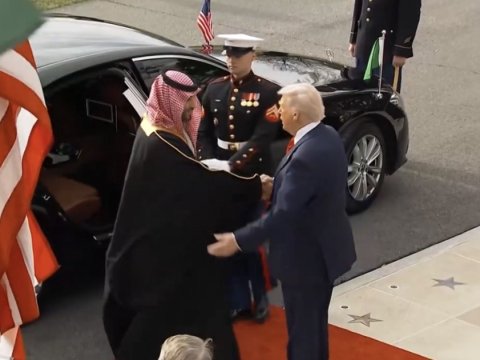 Səudiyyə şahzadəsi Trampla görüşdü