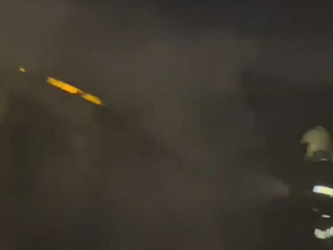 Ələt-Astara yolunda yük maşını yandı&nbsp;- VİDEO