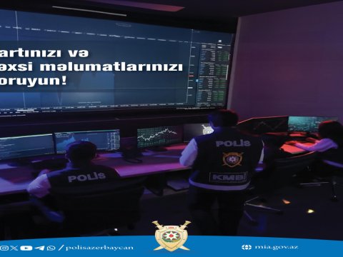Kartınızı və şəxsi məlumatlarınızı qoruyun!