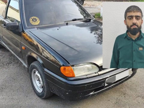 Narkotikin təsiri altında maşın idarə edən sürücü həbs edildi