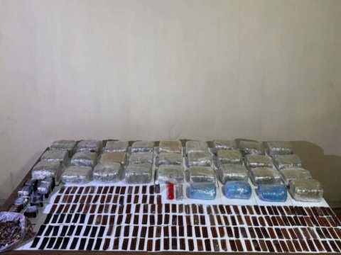 PUA ilə 33 kiloqramdan çox narkotikin ölkəmizə keçirilməsinin qarşısı alındı