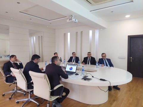 İpoteka və Kredit Zəmanət Fondunda ekspertlərlə görüş keçirildi