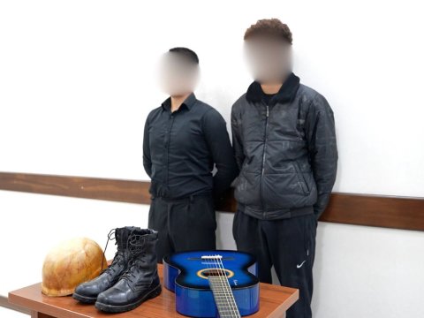 Şəhid məzarlarından oğurluq edənlər TUTULDU - FOTO