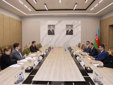 Rəşad Nəbiyev ABŞ nümayəndələri ilə görüşdü