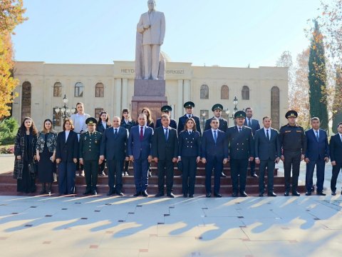 Samuxda Ədliyyə işçilərinin peşə bayramı qeyd edildi - FOTO