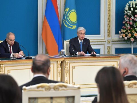 Казахстан хочет участвовать в Зангезурском коридоре