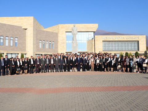 Şəkidə 300-ə yaxın ilk təşkilat sədrləri bir araya gəldi - FOTO