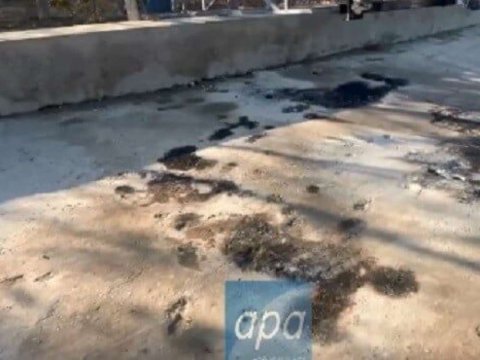 4 nəfərin öldüyü yerdən GÖRÜNTÜLƏR