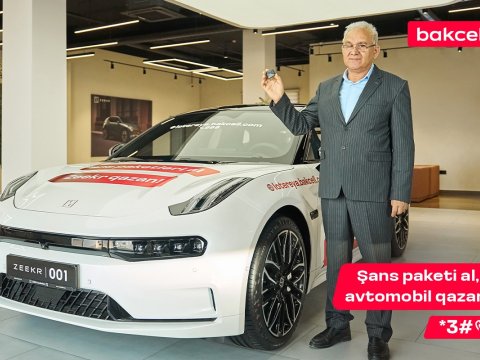 “Bakcell”in lotereyasında 7-ci lüks avtomobil uduldu - Fotolar