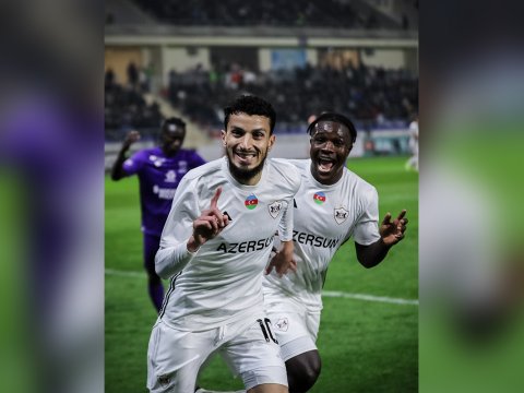“Qarabağ” 4 qol vurub qələbə qazandı
