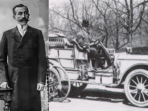 Bakıya ilk avtomobili o gətirib – TARİXİ FOTO