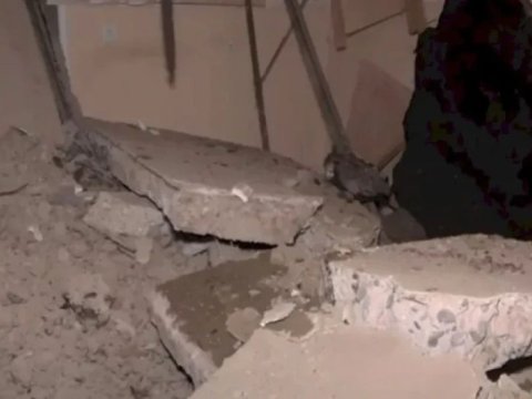 Goranboyda bina çökdü - 60 nəfər təxliyə olundu