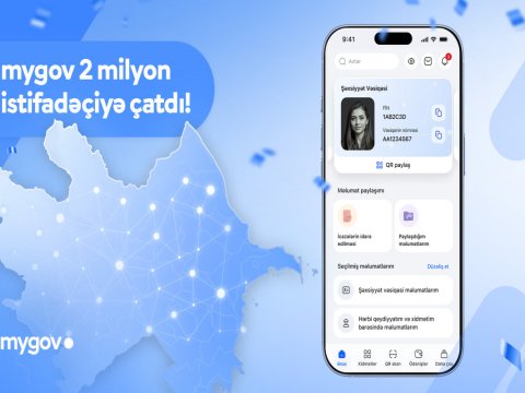 “mygov” platformasından istifadə edən vətəndaşların sayı 2 milyonu ötüb