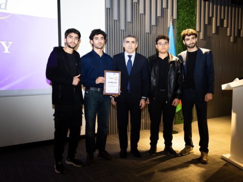 BMU tələbələrinin startap layihəsi 3-cü yerin qalibi olub - FOTO